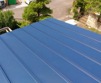トタン屋根のカバー工法