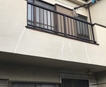 ベランダのウレタン防水工事